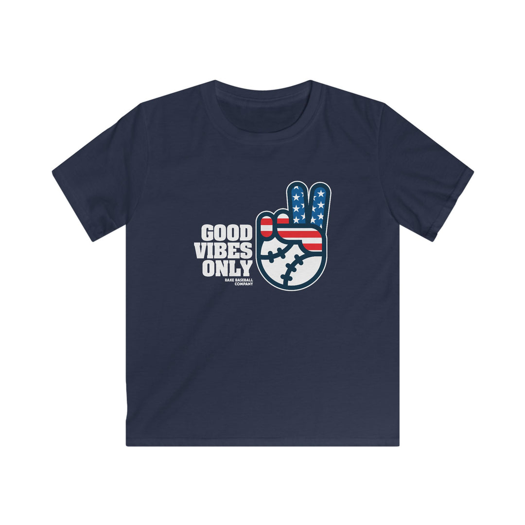 Kids Good Vibes Only Stars and Stripes Tee