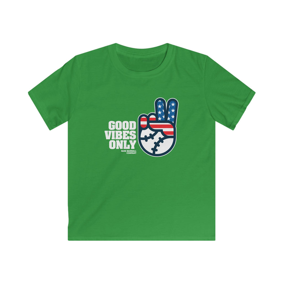 Kids Good Vibes Only Stars and Stripes Tee