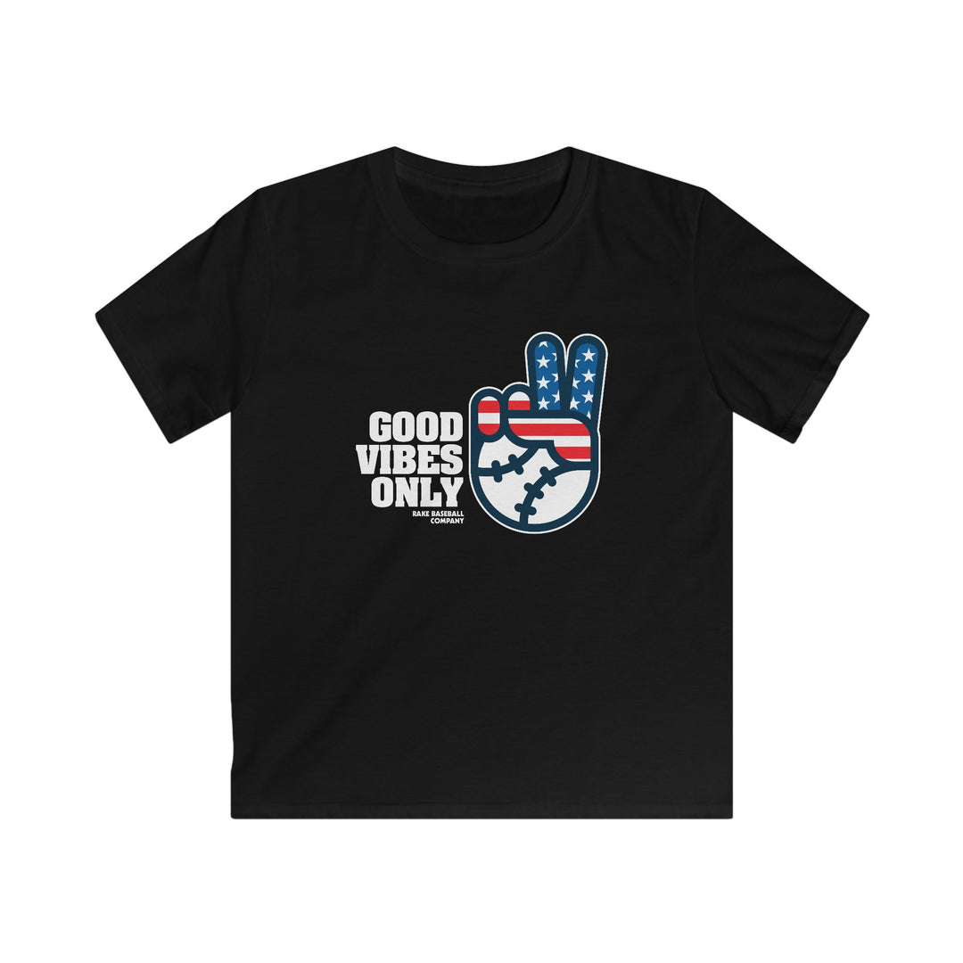 Kids Good Vibes Only Stars and Stripes Tee