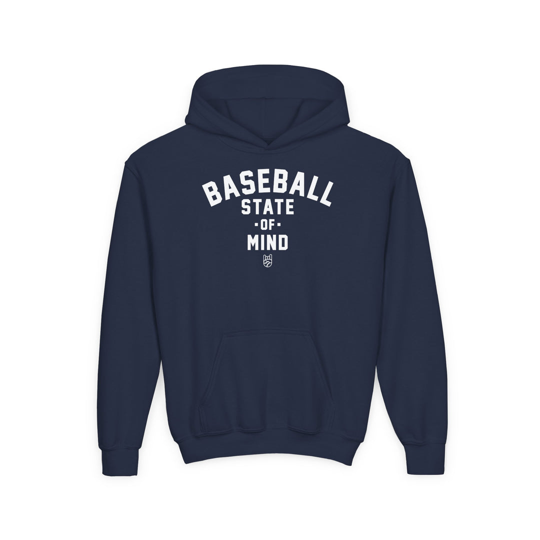 Kids Baseball State Of Mind Hoodie