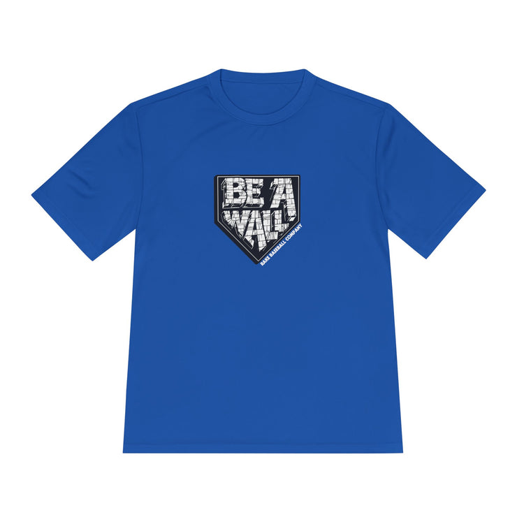 Be A Wall Catchers Dry Fit Tee - Rake Baseball Company - RAKE BASEBALL | BASEBALL T-SHIRT | BASEBALL CLOTHING | GOOD VIBES ONLY