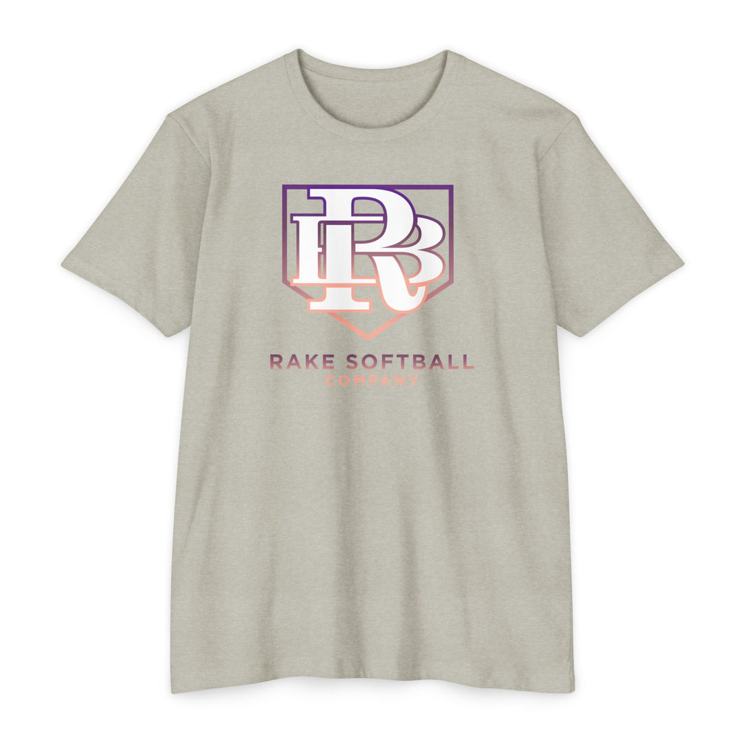 RB Homeplate Softball Tee - Rake Baseball Company - RAKE BASEBALL | BASEBALL T-SHIRT | BASEBALL CLOTHING | GOOD VIBES ONLY