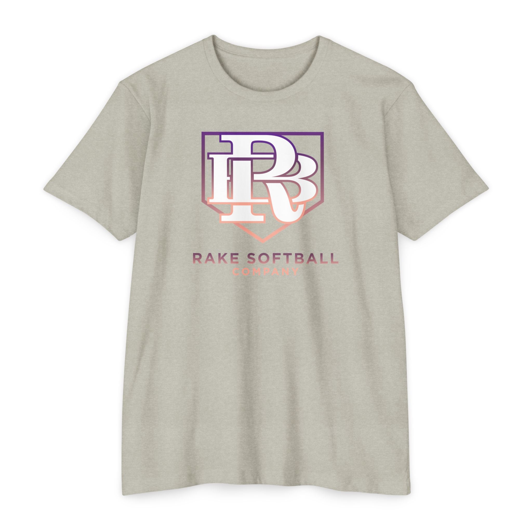 RB Homeplate Softball Tee - Rake Baseball Company - RAKE BASEBALL | BASEBALL T-SHIRT | BASEBALL CLOTHING | GOOD VIBES ONLY