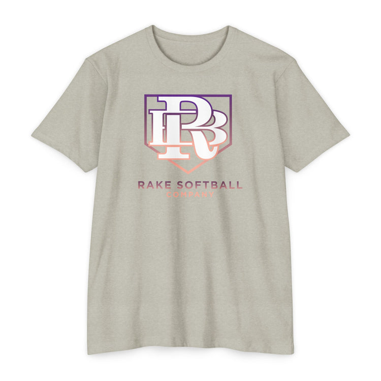 RB Homeplate Softball Tee - Rake Baseball Company - RAKE BASEBALL | BASEBALL T-SHIRT | BASEBALL CLOTHING | GOOD VIBES ONLY