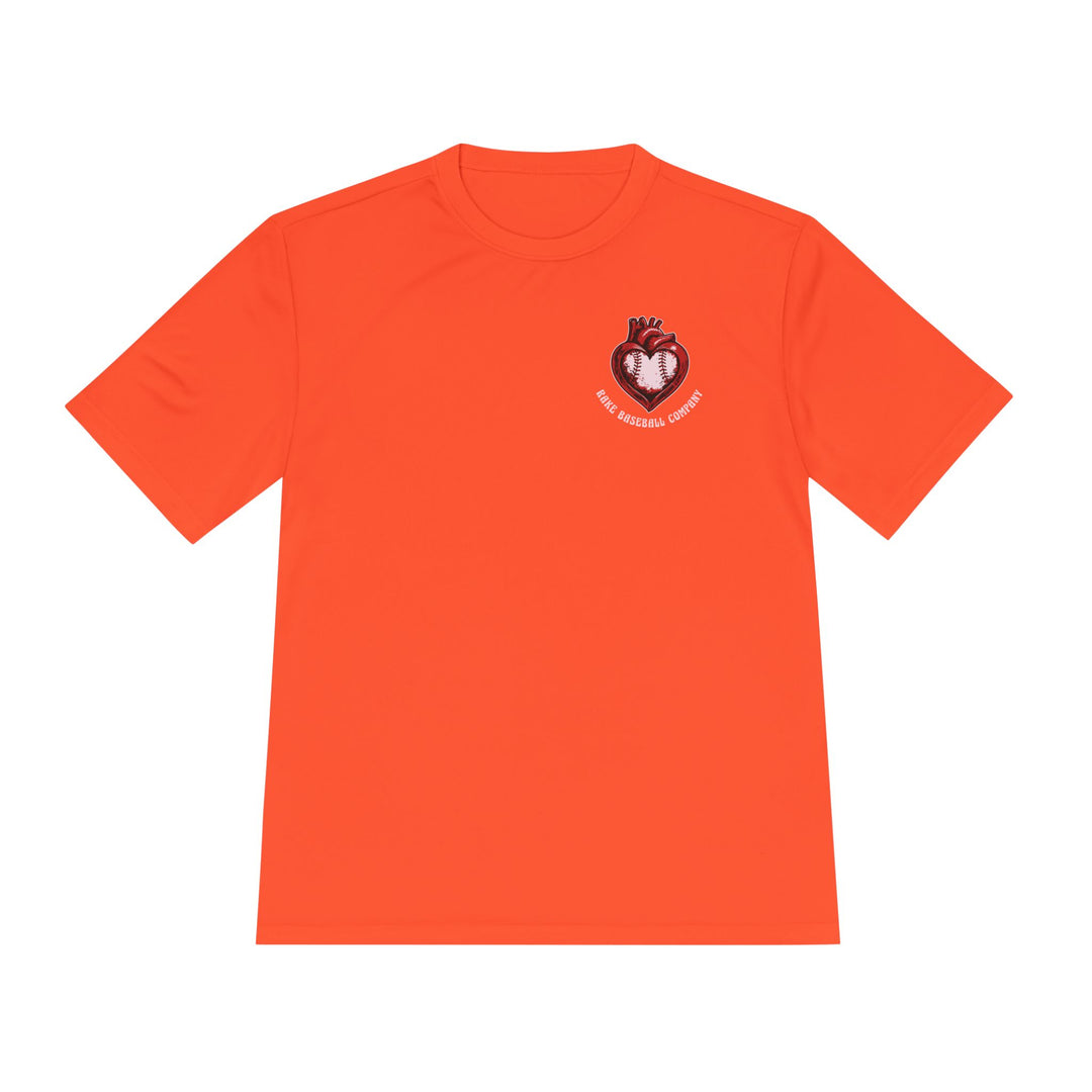 True Amor Baseball Dry Fit Tee - Rake Baseball Company - RAKE BASEBALL | BASEBALL T-SHIRT | BASEBALL CLOTHING | GOOD VIBES ONLY