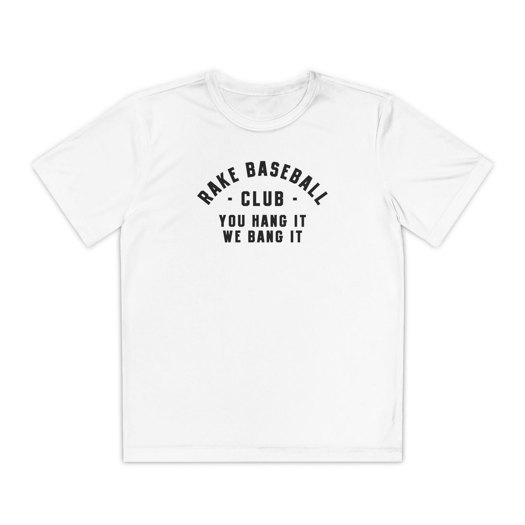 Kids Rake Baseball Club Dry Fit Tee
