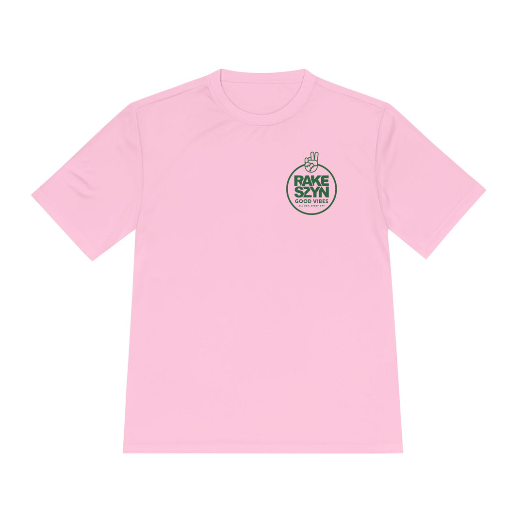 Rake SZYN Dry Fit Tee - Rake Baseball Company - RAKE BASEBALL | BASEBALL T-SHIRT | BASEBALL CLOTHING | GOOD VIBES ONLY