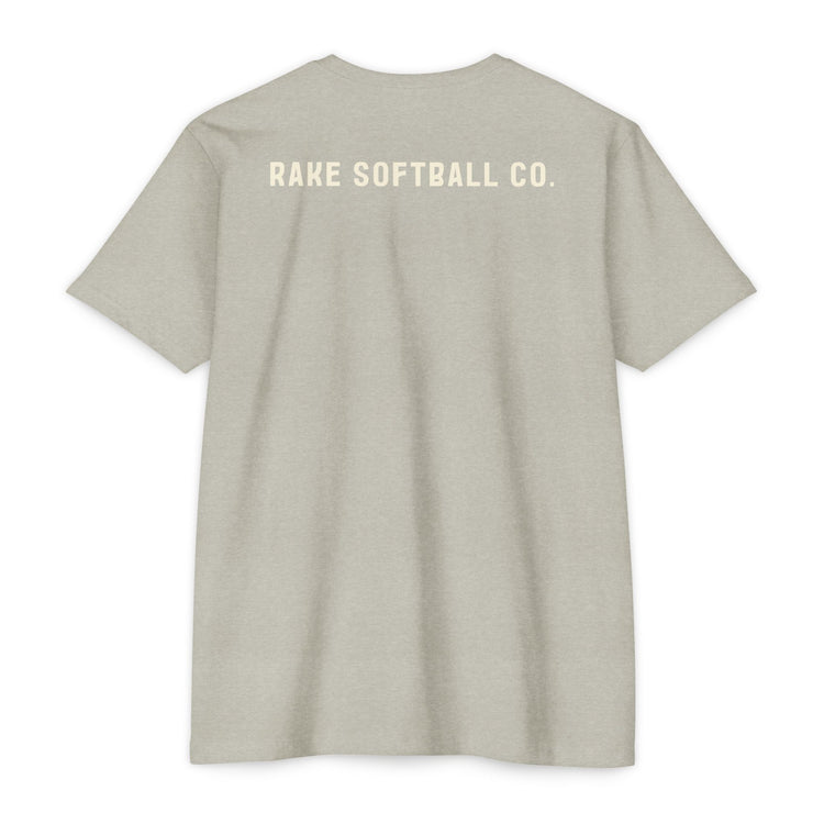 Built to Rake Softball Tee - Rake Baseball Company - RAKE BASEBALL | BASEBALL T-SHIRT | BASEBALL CLOTHING | GOOD VIBES ONLY
