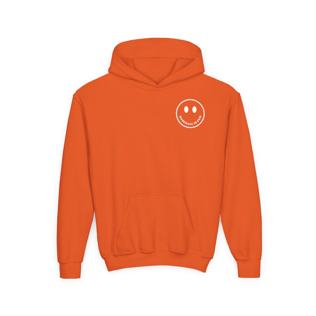 Kids Baseball Is Fun Hoodie