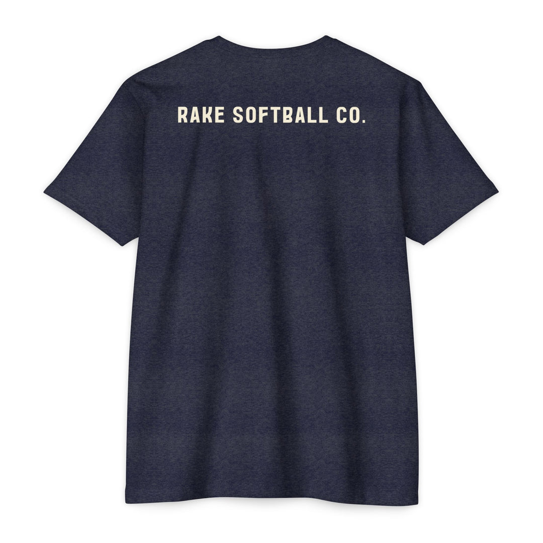 Built to Rake Softball Tee - Rake Baseball Company - RAKE BASEBALL | BASEBALL T-SHIRT | BASEBALL CLOTHING | GOOD VIBES ONLY