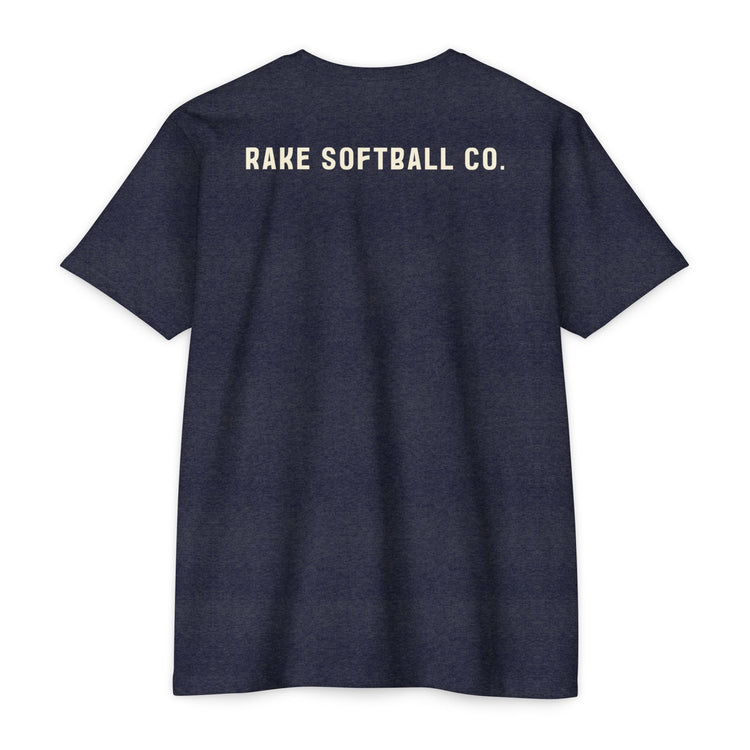 Built to Rake Softball Tee - Rake Baseball Company - RAKE BASEBALL | BASEBALL T-SHIRT | BASEBALL CLOTHING | GOOD VIBES ONLY