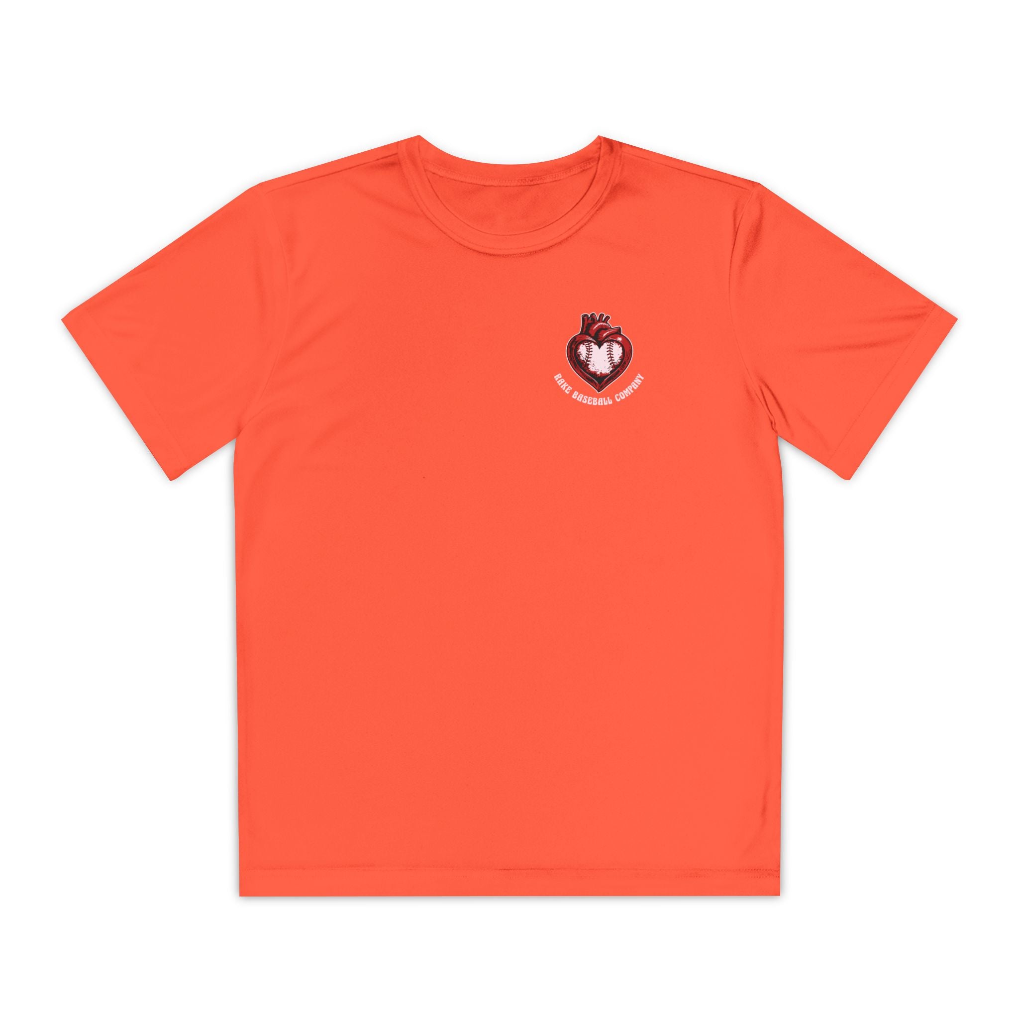 Kids True Amor Baseball Dry Fit Tee - Rake Baseball Company - RAKE BASEBALL | BASEBALL T-SHIRT | BASEBALL CLOTHING | GOOD VIBES ONLY