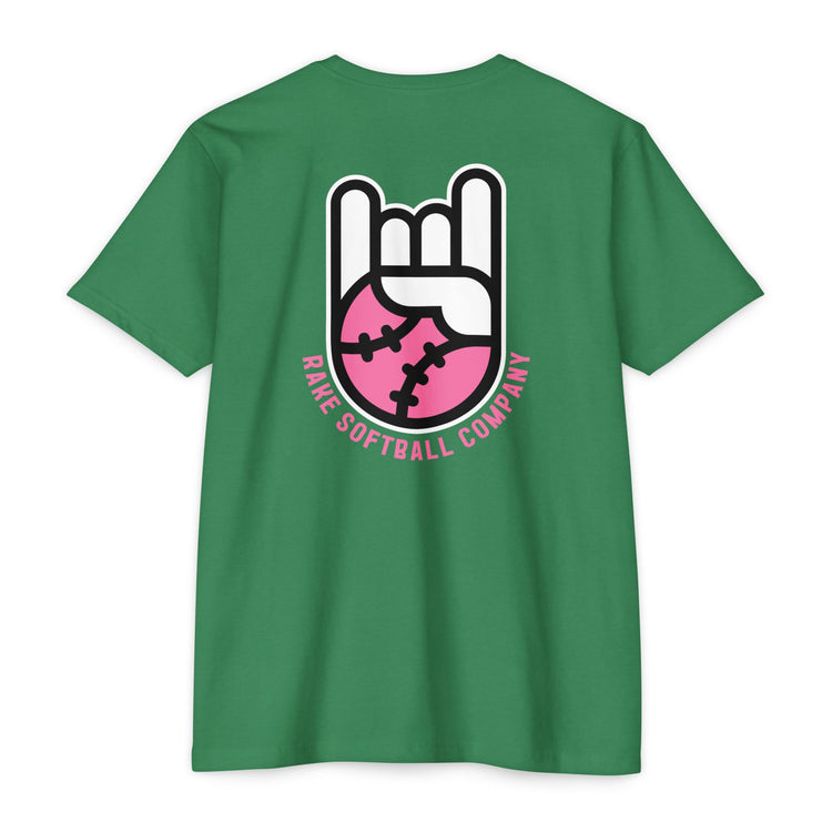 Rake Softball Company Tee - Rake Baseball Company - RAKE BASEBALL | BASEBALL T-SHIRT | BASEBALL CLOTHING | GOOD VIBES ONLY