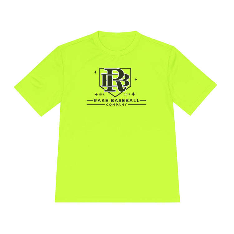 Rake Baseball Homeplate Tee Dry Fit Tee - Rake Baseball Company - RAKE BASEBALL | BASEBALL T-SHIRT | BASEBALL CLOTHING | GOOD VIBES ONLY