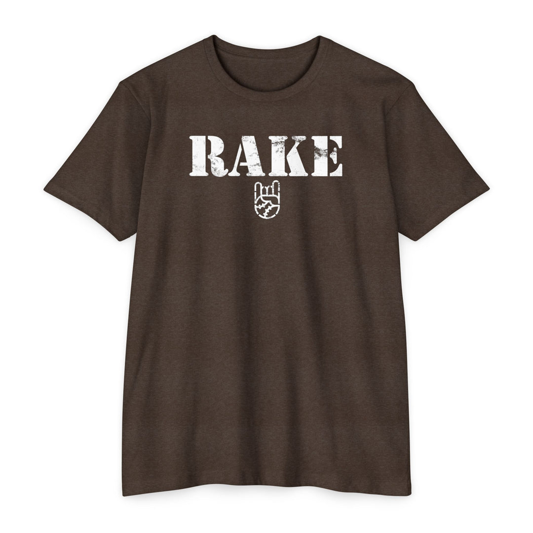 Rake Stencil Tee - Rake Baseball Company - RAKE BASEBALL | BASEBALL T-SHIRT | BASEBALL CLOTHING | GOOD VIBES ONLY