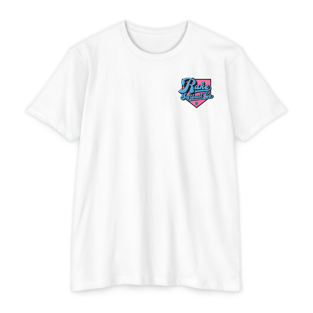 Rake Softball Co. Tee - Rake Baseball Company - RAKE BASEBALL | BASEBALL T-SHIRT | BASEBALL CLOTHING | GOOD VIBES ONLY