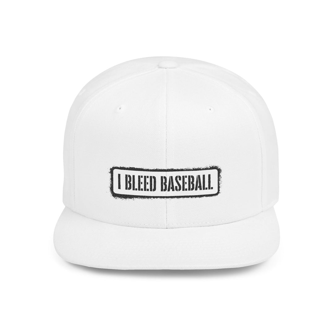 I Bleed Baseball Snapback Hat