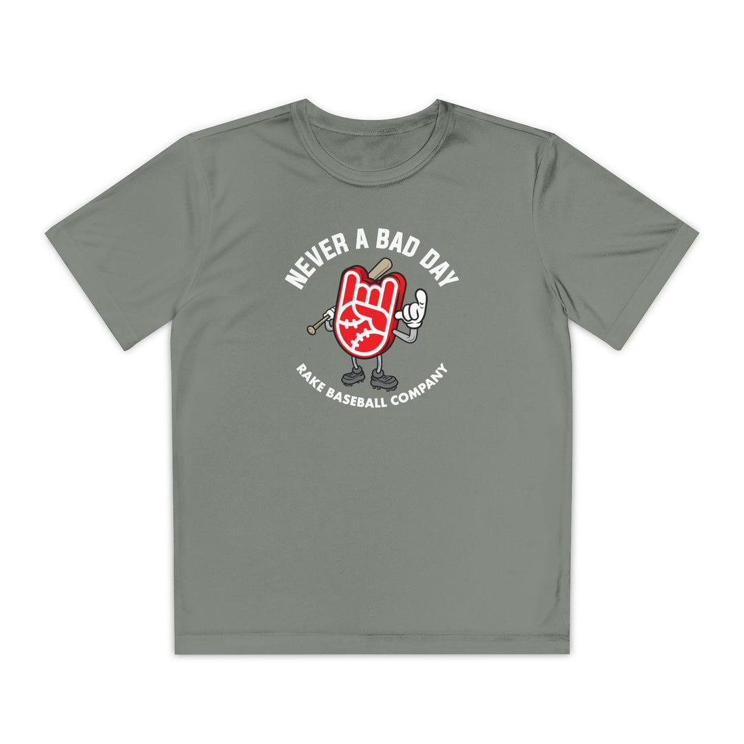 Kids "Never A Bad Day" Dry Fit Tee