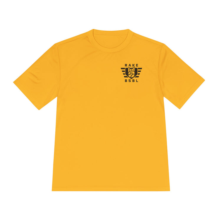 Rake Flag Dry Fit Tee - Rake Baseball Company - RAKE BASEBALL | BASEBALL T-SHIRT | BASEBALL CLOTHING | GOOD VIBES ONLY