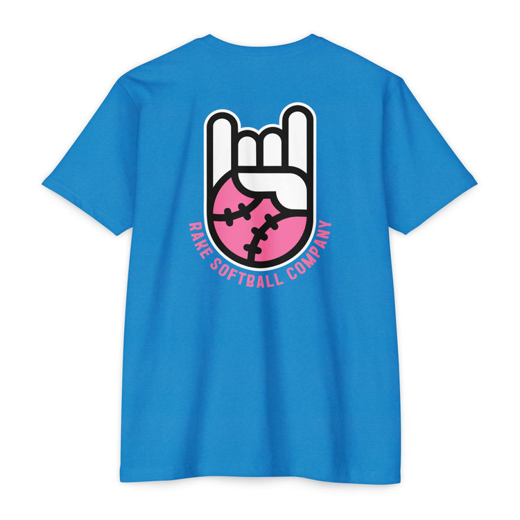 Rake Softball Company Tee - Rake Baseball Company - RAKE BASEBALL | BASEBALL T-SHIRT | BASEBALL CLOTHING | GOOD VIBES ONLY