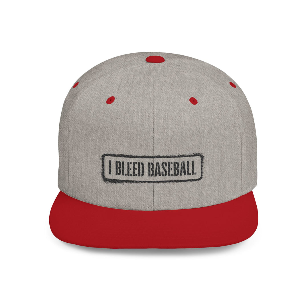 I Bleed Baseball Snapback Hat