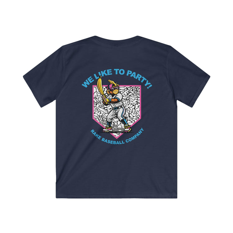 Kids Party Animals Inspired Tee - Rake Baseball Company - RAKE BASEBALL | BASEBALL T-SHIRT | BASEBALL CLOTHING | GOOD VIBES ONLY