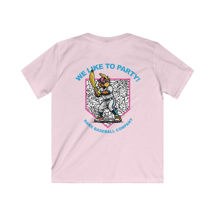 Kids Party Animals Inspired Tee - Rake Baseball Company - RAKE BASEBALL | BASEBALL T-SHIRT | BASEBALL CLOTHING | GOOD VIBES ONLY