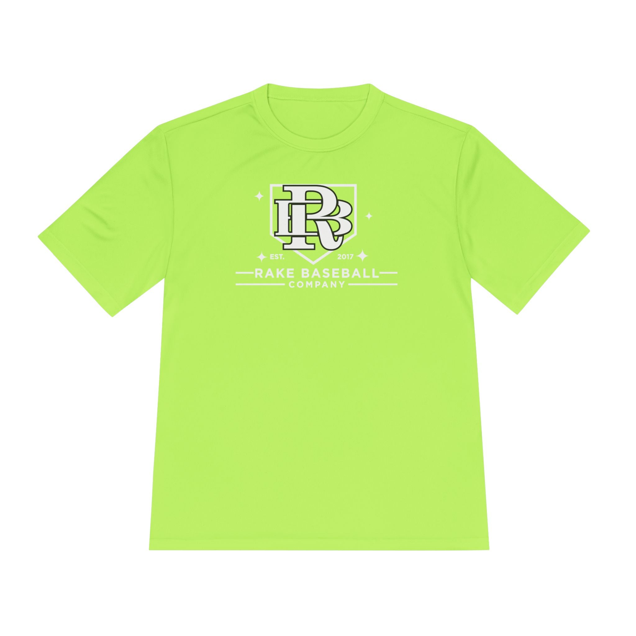 Rake Baseball Homeplate Tee Dry Fit Tee - Rake Baseball Company - RAKE BASEBALL | BASEBALL T-SHIRT | BASEBALL CLOTHING | GOOD VIBES ONLY