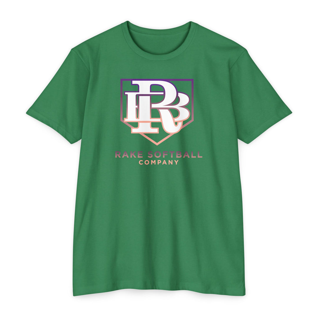 RB Homeplate Softball Tee - Rake Baseball Company - RAKE BASEBALL | BASEBALL T-SHIRT | BASEBALL CLOTHING | GOOD VIBES ONLY