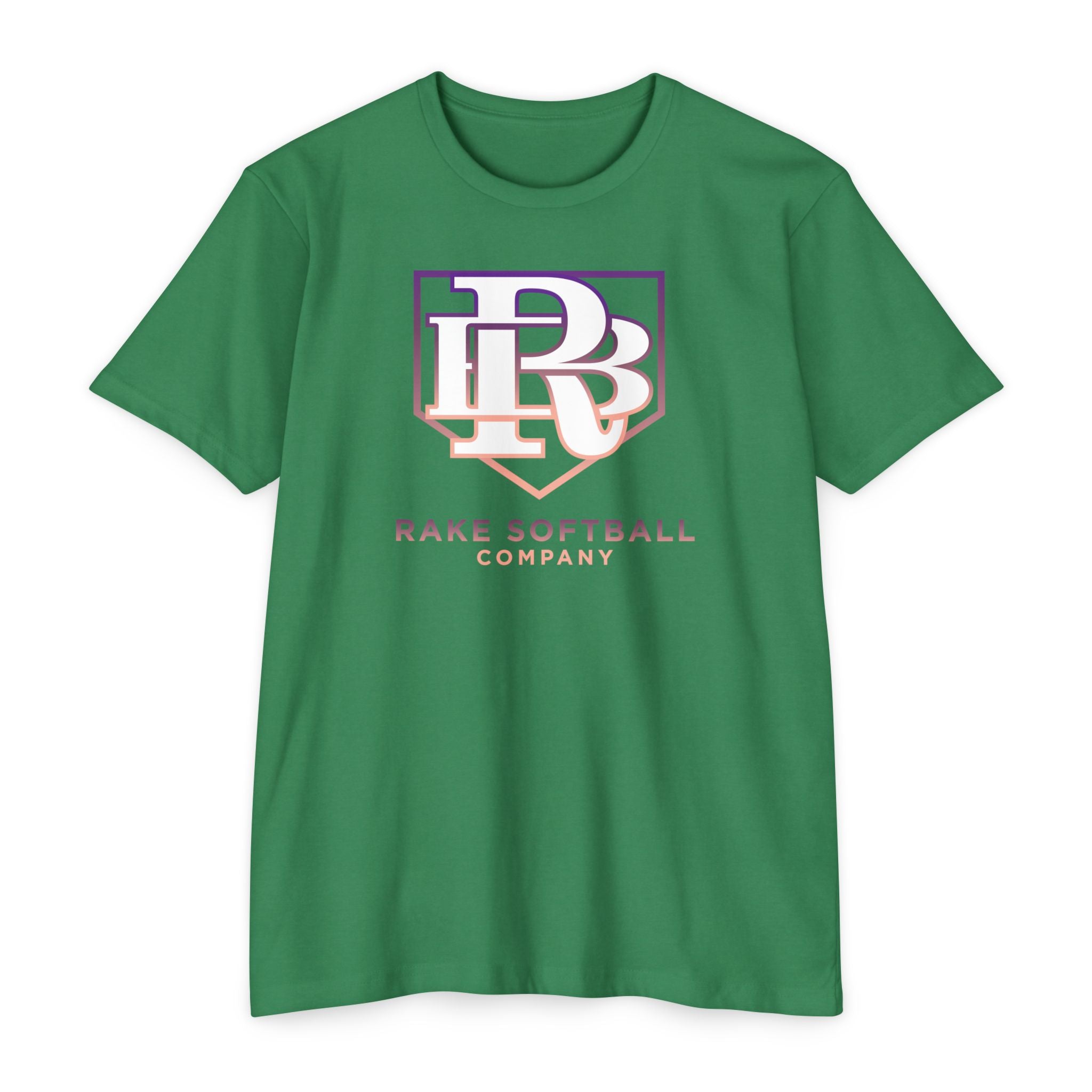 RB Homeplate Softball Tee - Rake Baseball Company - RAKE BASEBALL | BASEBALL T-SHIRT | BASEBALL CLOTHING | GOOD VIBES ONLY