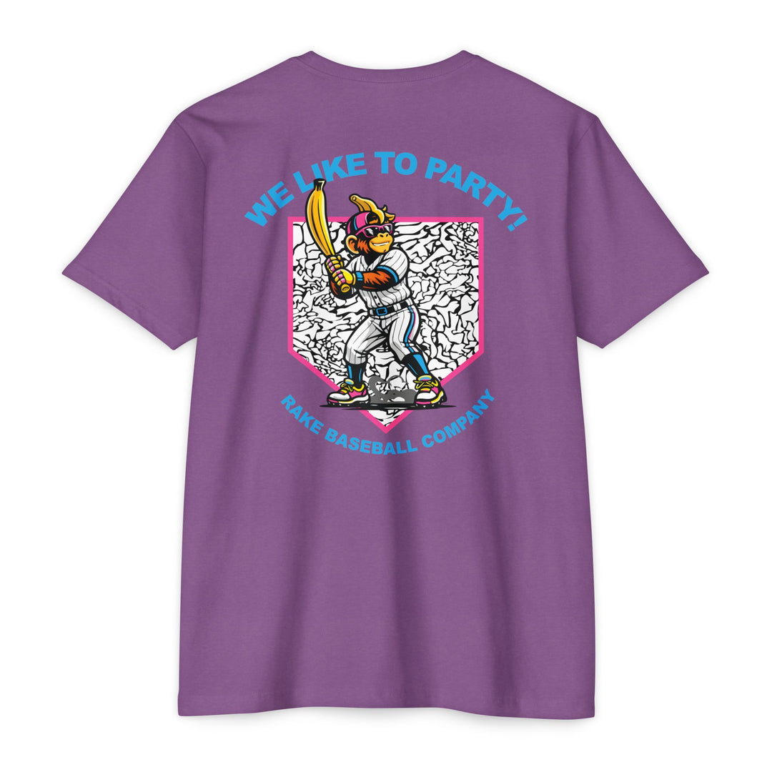 Party Animals Inspired Tee - Rake Baseball Company - RAKE BASEBALL | BASEBALL T-SHIRT | BASEBALL CLOTHING | GOOD VIBES ONLY