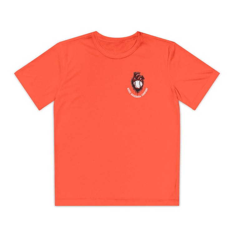 Kids My True Love Baseball Dry Fit Tee - Rake Baseball Company - RAKE BASEBALL | BASEBALL T-SHIRT | BASEBALL CLOTHING | GOOD VIBES ONLY