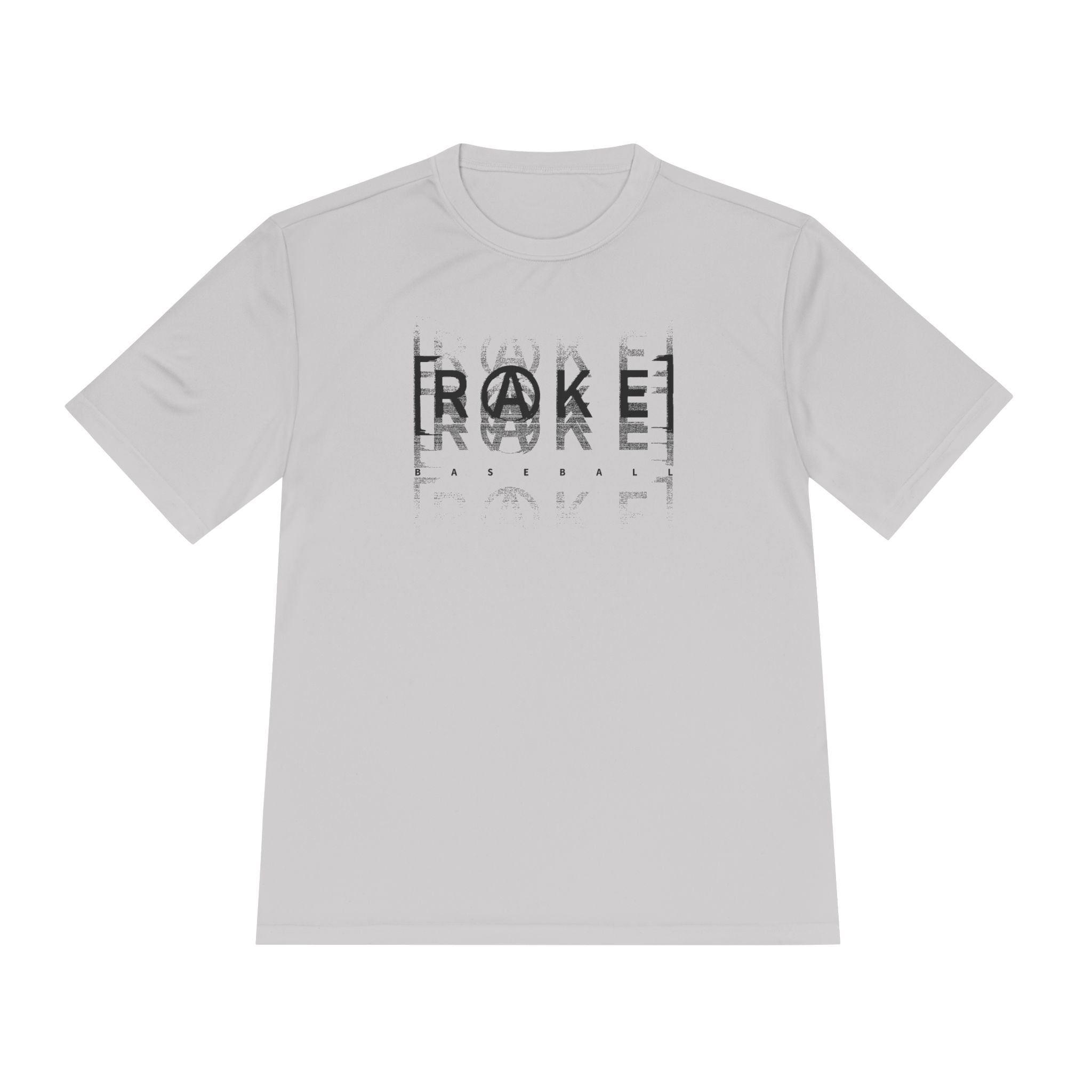 Rake A Graphic Dry Fit Tee - Rake Baseball Company - RAKE BASEBALL | BASEBALL T-SHIRT | BASEBALL CLOTHING | GOOD VIBES ONLY