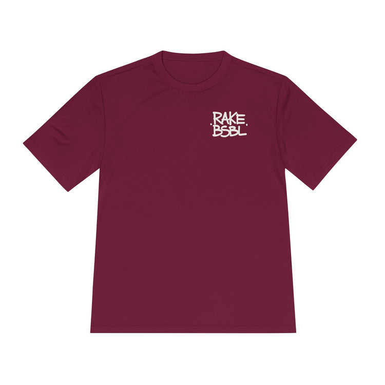 Positive Mental Attitude Dry Fit Tee - Rake Baseball Company - RAKE BASEBALL | BASEBALL T-SHIRT | BASEBALL CLOTHING | GOOD VIBES ONLY