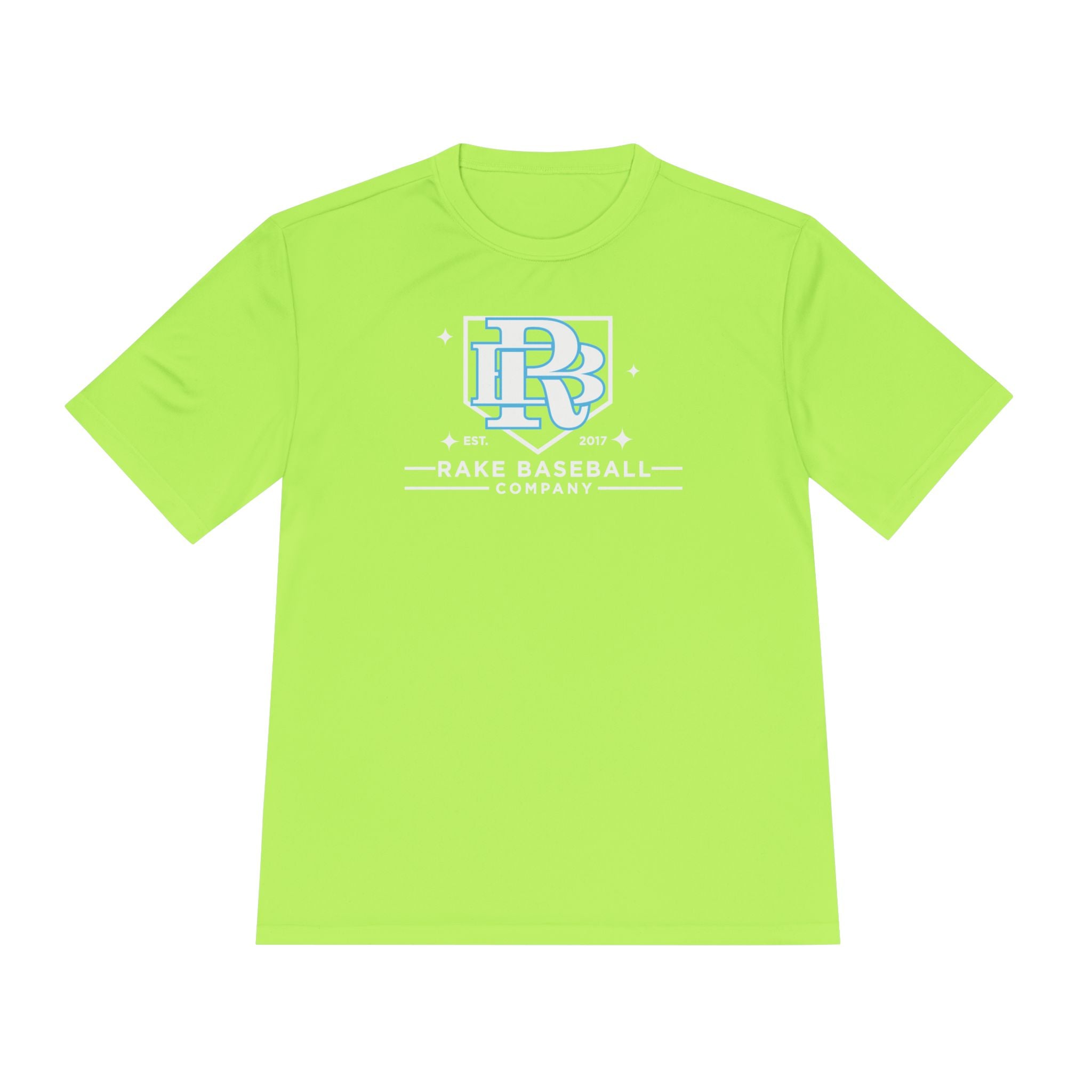 Rake Baseball Homeplate Tee Dry Fit Tee - Rake Baseball Company - RAKE BASEBALL | BASEBALL T-SHIRT | BASEBALL CLOTHING | GOOD VIBES ONLY