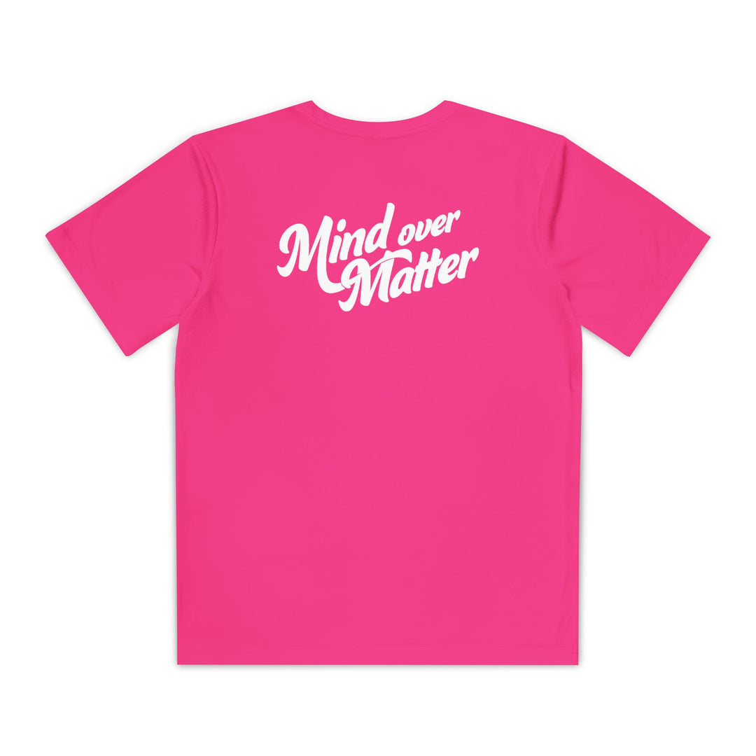 Kids Mind Over Matter Dry Fit Tee - Rake Baseball Company - RAKE BASEBALL | BASEBALL T-SHIRT | BASEBALL CLOTHING | GOOD VIBES ONLY