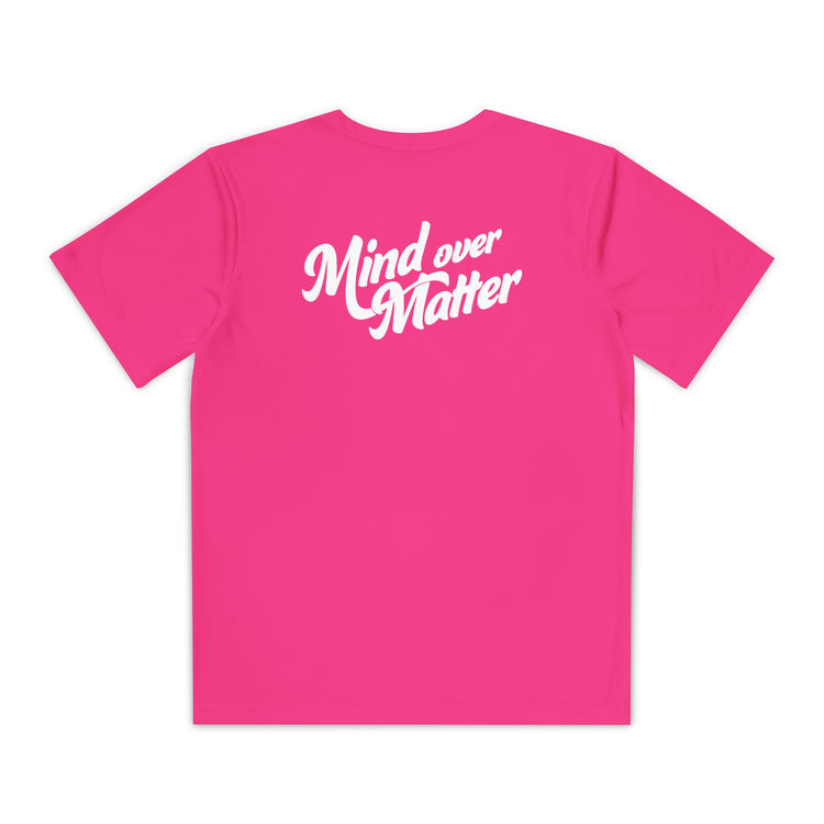 Kids Mind Over Matter Dry Fit Tee - Rake Baseball Company - RAKE BASEBALL | BASEBALL T-SHIRT | BASEBALL CLOTHING | GOOD VIBES ONLY