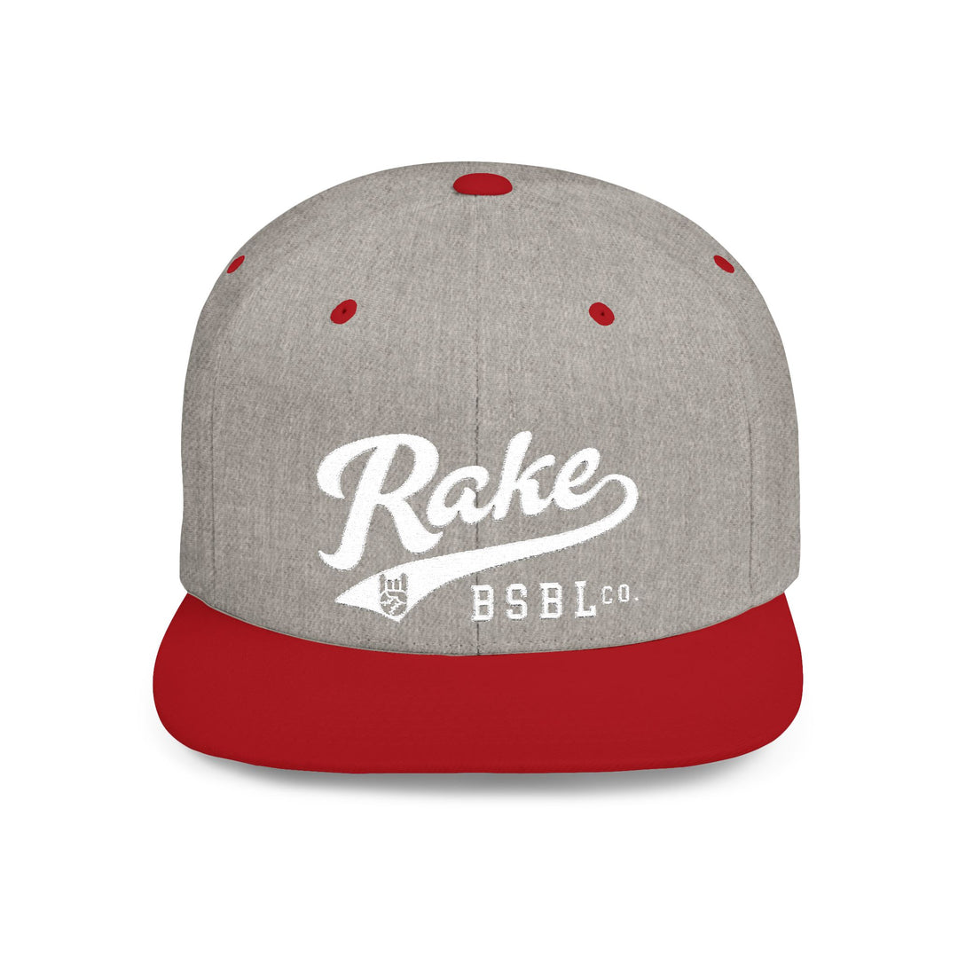 Rake Script Snapback Hat