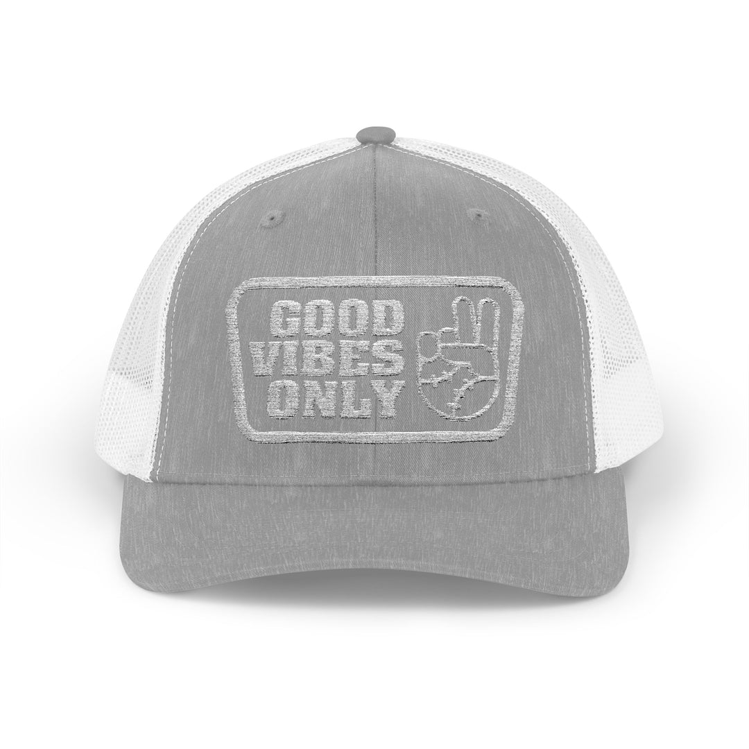 Good Vibes Only Snapback Trucker Cap