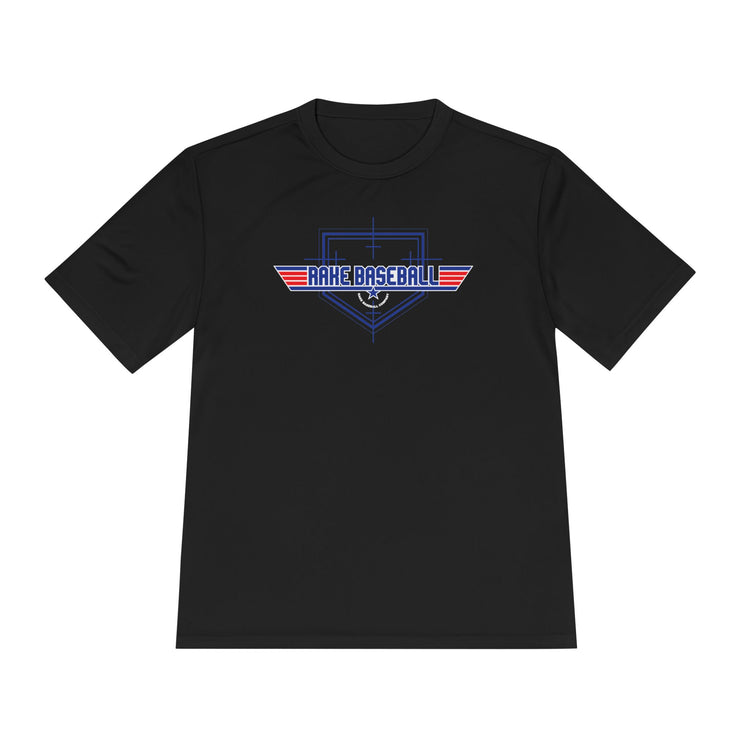 Rake Need For Speed Tee Dry Fit Tee - Rake Baseball Company - RAKE BASEBALL | BASEBALL T-SHIRT | BASEBALL CLOTHING | GOOD VIBES ONLY