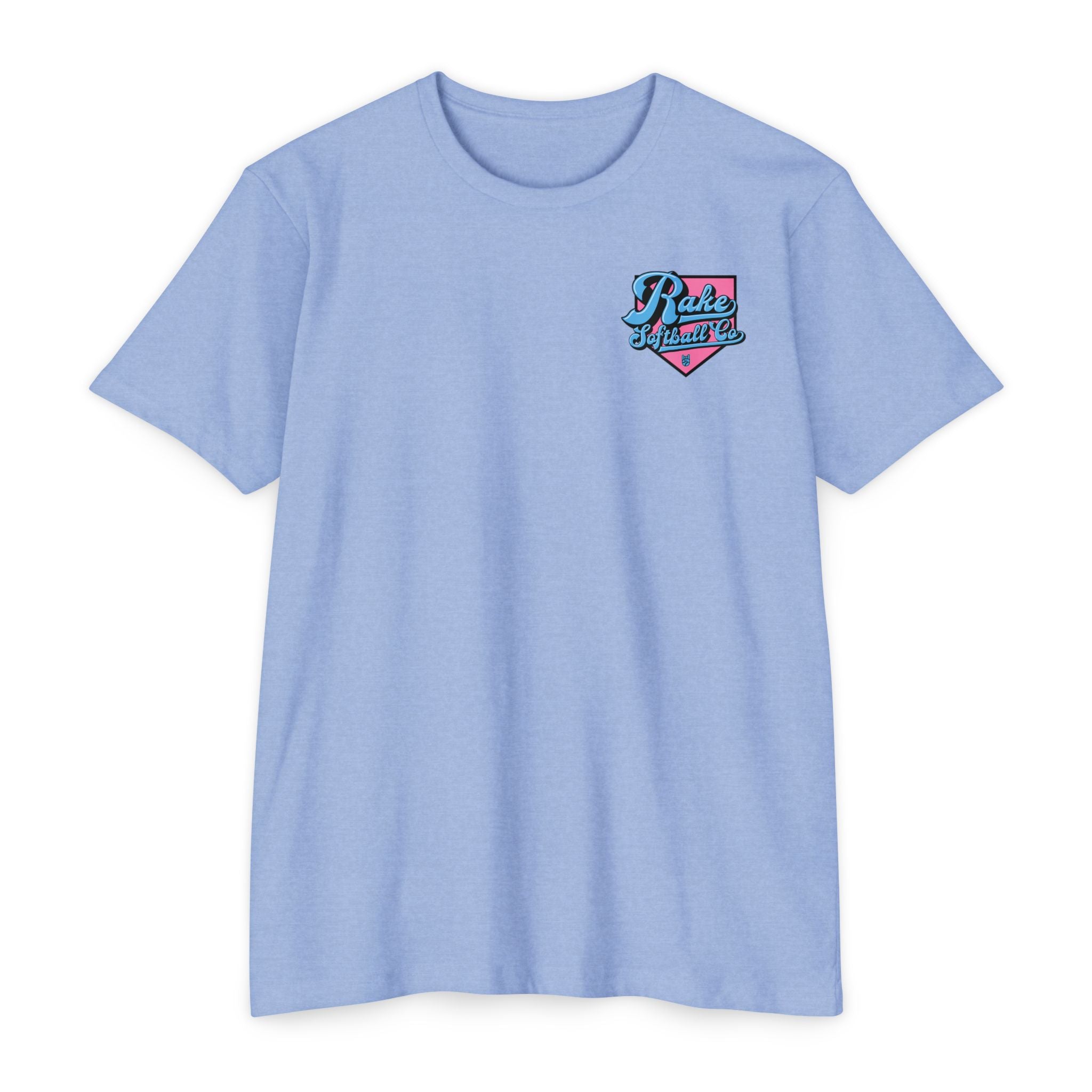 Rake Softball Co. Tee - Rake Baseball Company - RAKE BASEBALL | BASEBALL T-SHIRT | BASEBALL CLOTHING | GOOD VIBES ONLY