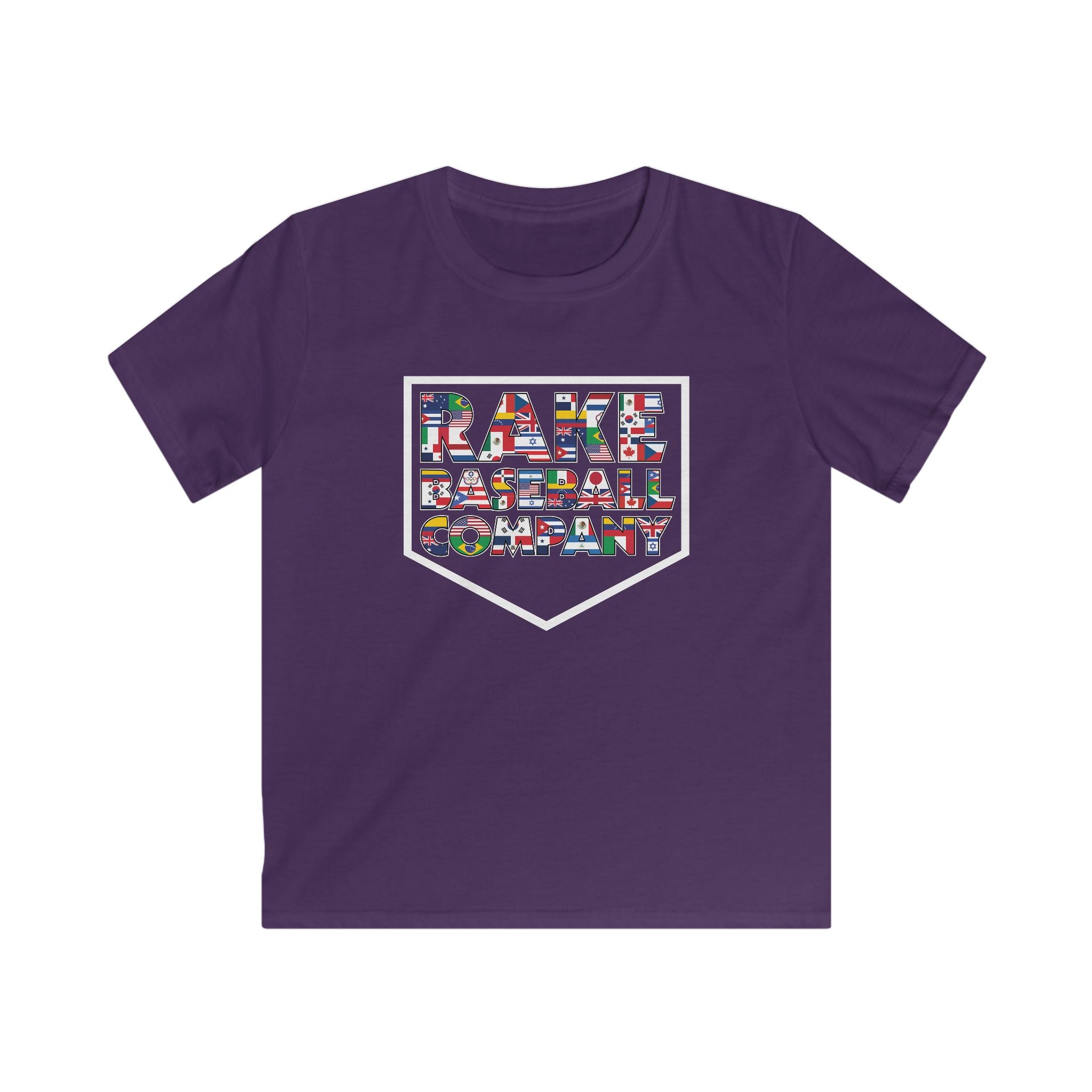 Kids Rake Baseball Company WBC Edition Tee - Rake Baseball Company - RAKE BASEBALL | BASEBALL T-SHIRT | BASEBALL CLOTHING | GOOD VIBES ONLY