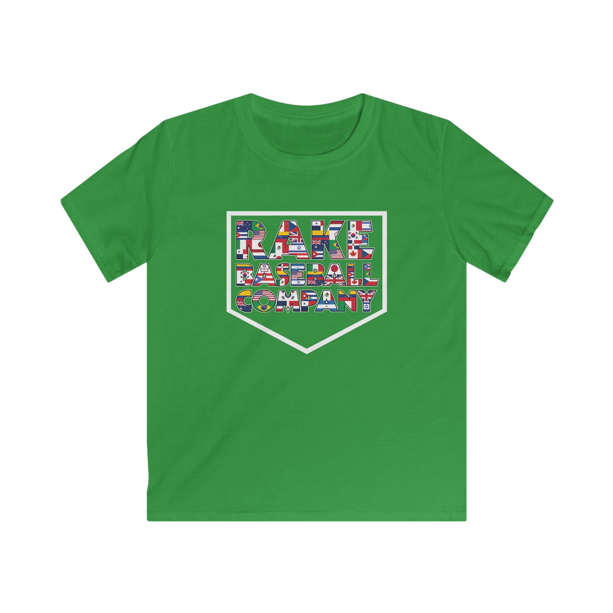 Kids Rake Baseball Company WBC Edition Tee - Rake Baseball Company - RAKE BASEBALL | BASEBALL T-SHIRT | BASEBALL CLOTHING | GOOD VIBES ONLY