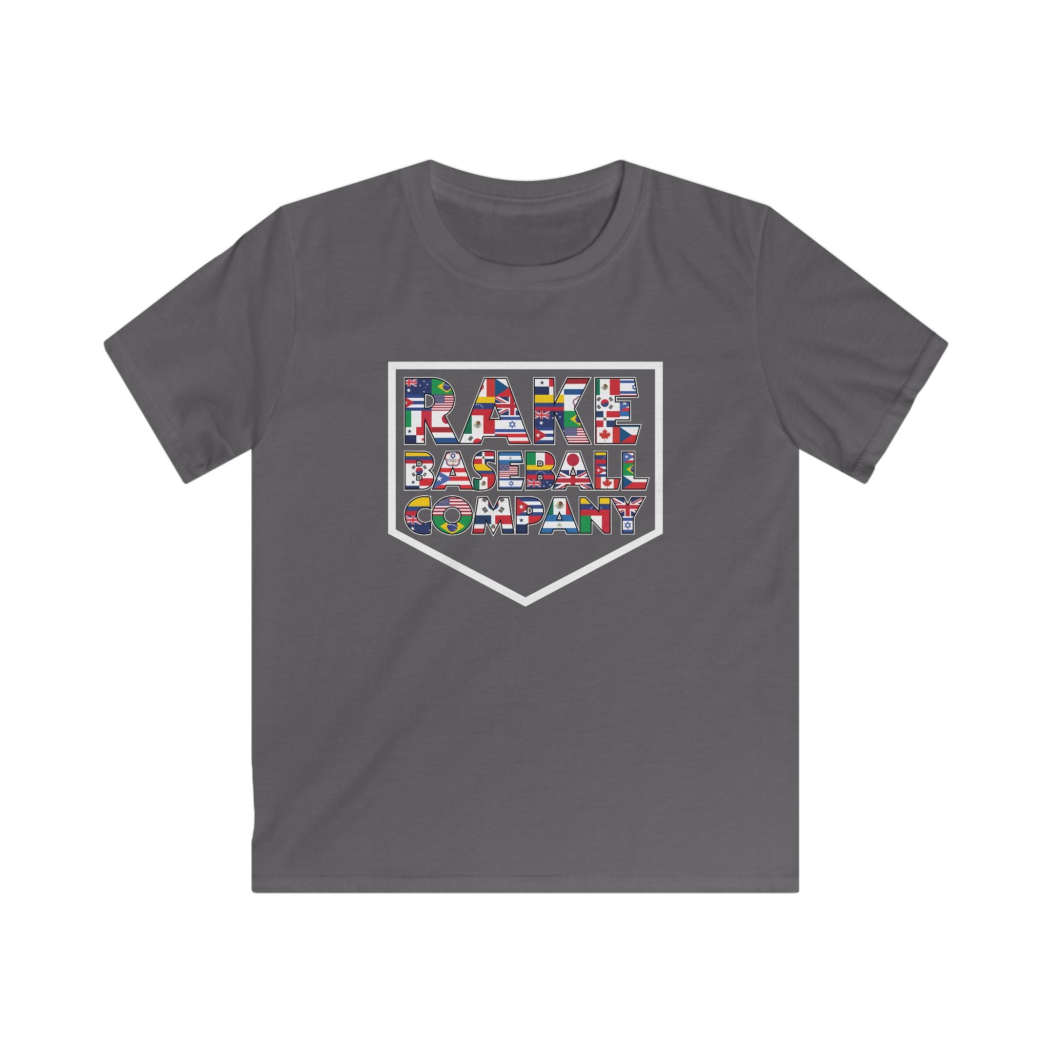 Kids Rake Baseball Company WBC Edition Tee - Rake Baseball Company - RAKE BASEBALL | BASEBALL T-SHIRT | BASEBALL CLOTHING | GOOD VIBES ONLY