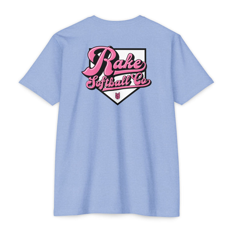 Rake Softball Co. Tee - Rake Baseball Company - RAKE BASEBALL | BASEBALL T-SHIRT | BASEBALL CLOTHING | GOOD VIBES ONLY