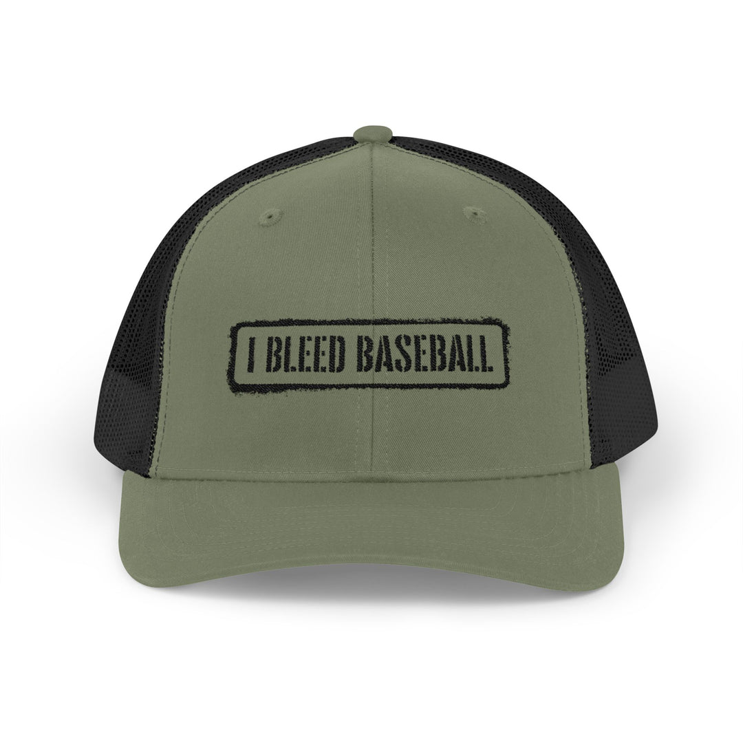 I Bleed Baseball Snapback Trucker Cap