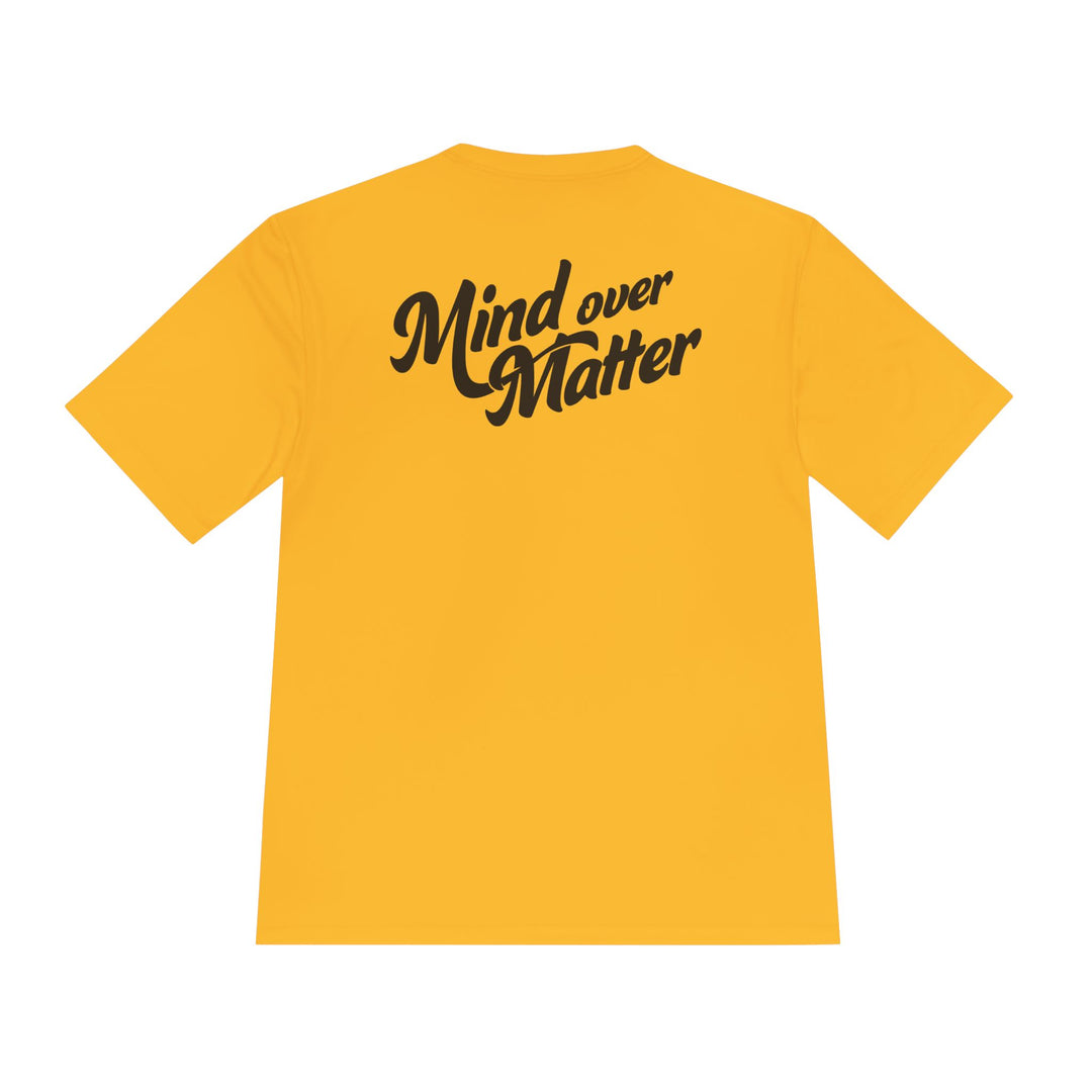 Mind Over Matter Dry Fit Tee - Rake Baseball Company - RAKE BASEBALL | BASEBALL T-SHIRT | BASEBALL CLOTHING | GOOD VIBES ONLY