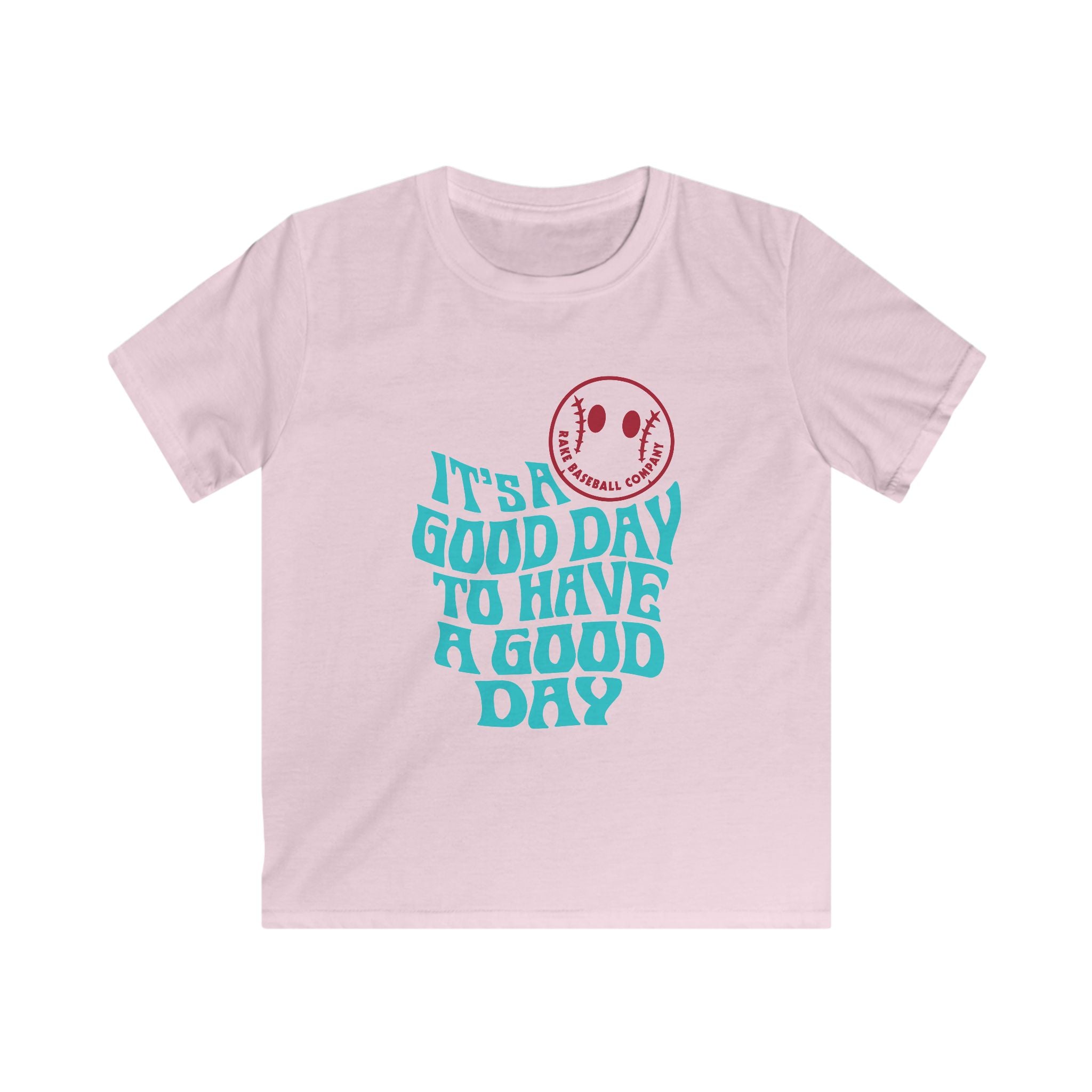 Kids It's A Good Day Tee - Rake Baseball Company - RAKE BASEBALL | BASEBALL T-SHIRT | BASEBALL CLOTHING | GOOD VIBES ONLY