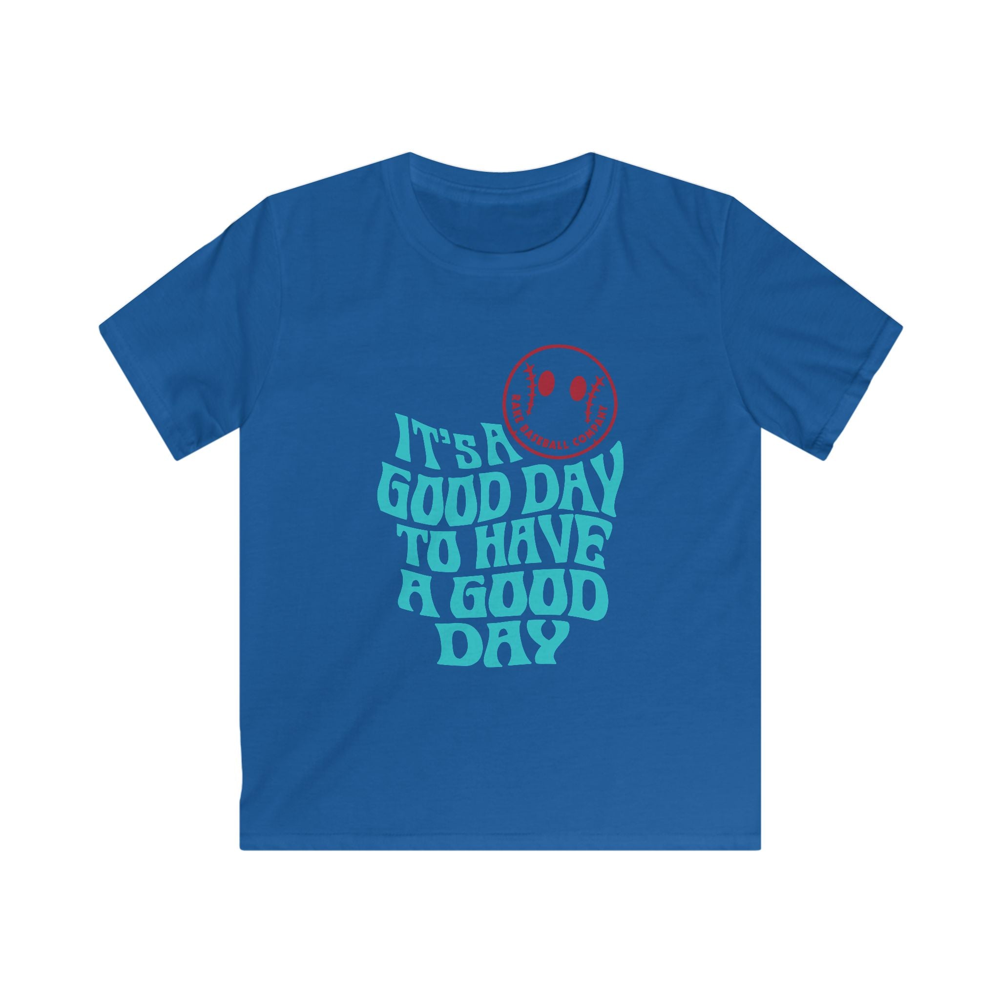 Kids It's A Good Day Tee - Rake Baseball Company - RAKE BASEBALL | BASEBALL T-SHIRT | BASEBALL CLOTHING | GOOD VIBES ONLY