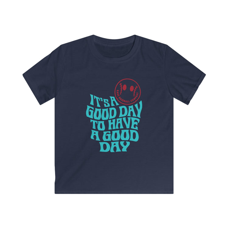 Kids It's A Good Day Tee - Rake Baseball Company - RAKE BASEBALL | BASEBALL T-SHIRT | BASEBALL CLOTHING | GOOD VIBES ONLY